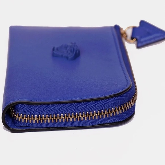Versace La Medusa leather Zipper/Card holder wallet NEW (AUTHENTIC) - Picture 12 of 16